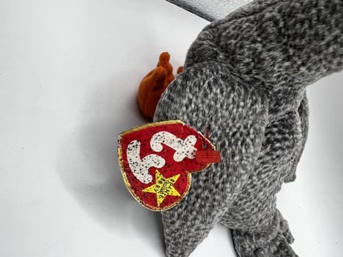 TY Beanie Baby Babies Stuffed Animal Plush Duck Goose Honks 1999 - Thumbnail 10
