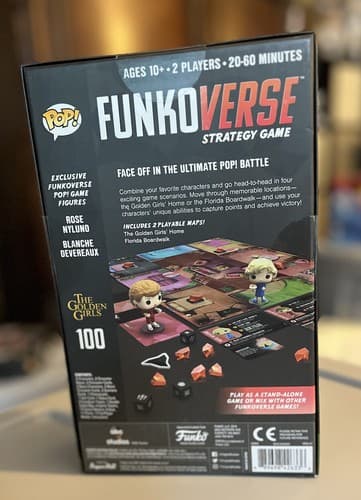 NEW FUNKO POP FUNKOVERSE STRATEGY GAME The Golden Girls Expandalone Rose Blanche - Thumbnail 3