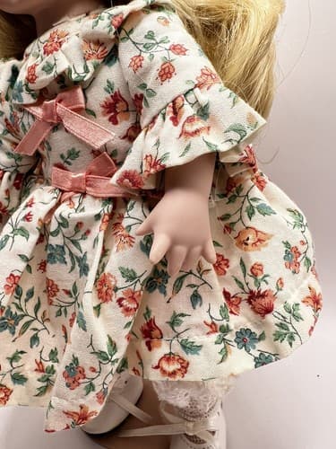 VTG 1994 Goebel Bette Bell Dolly Dingle Dolls 8" Porcelain Doll Dinah Dumpling - Thumbnail 7