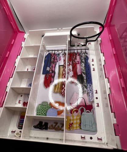 Barbie Doll Fashionistas Ultimate Portable Closet Fashion Toy EUC - Thumbnail 5