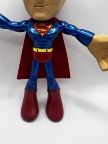 Mattel Justice League DC Comics Flextreme Bendable Action Figure Superman Loose - Thumbnail 6