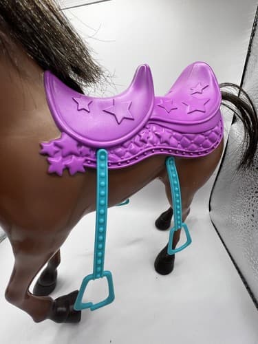 Barbie & Sisters Doll A Pony Tale Skipper Horse 2012 Mattel Purple Saddle - Thumbnail 11