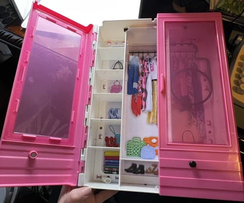 Barbie Doll Fashionistas Ultimate Portable Closet Fashion Toy EUC - Thumbnail 6