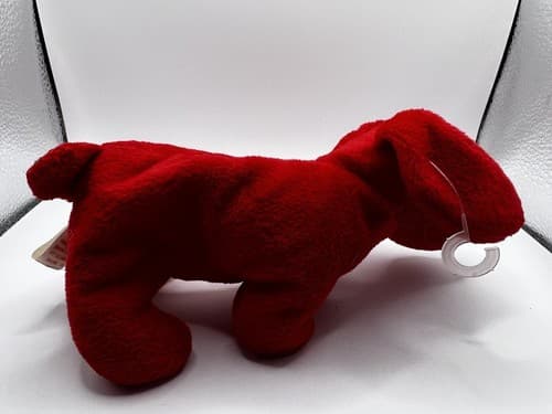 TY Beanie Baby Babies Stuffed Animal Plush Red Dog Rover 1996 - Thumbnail 9