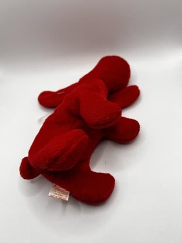TY Beanie Baby Babies Stuffed Animal Plush Red Dog Rover 1996 - Thumbnail 10