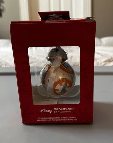 Hallmark Disney Star Wars BB-8 Christmas Tree Ornament Droid Robot NEW - Thumbnail 4