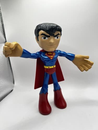 Mattel Justice League DC Comics Flextreme Bendable Action Figure Superman Loose - Thumbnail 8