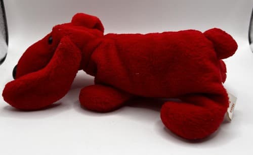 TY Beanie Baby Babies Stuffed Animal Plush Red Dog Rover 1996 - Thumbnail 5