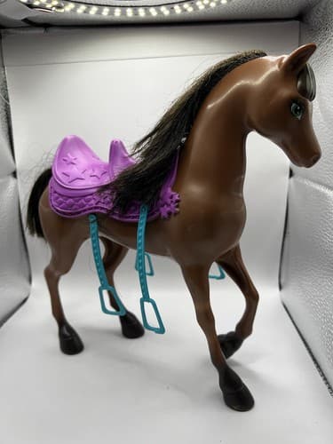 Barbie & Sisters Doll A Pony Tale Skipper Horse 2012 Mattel Purple Saddle - Thumbnail 14