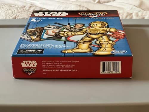 Star Wars Hands Down Card Board Spinner Game Disney Hasbro EUC Complete - Thumbnail 3