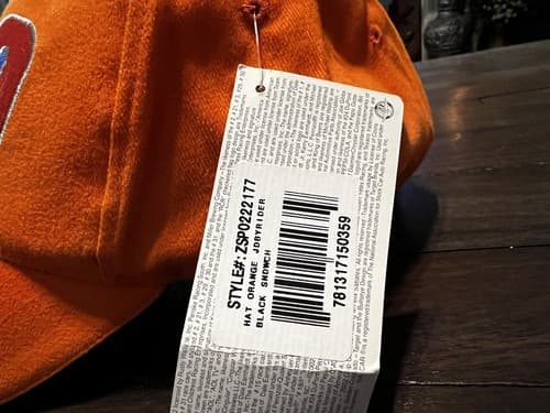 Tony Stewart & Other Unknown Autographed Hat Orange New NWT #20 Racing Nascar - Thumbnail 4