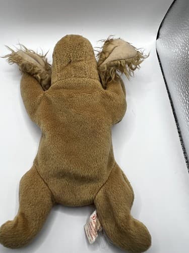 TY Beanie Baby Babies Stuffed Animal Plush Dog Spunky 1997 - Thumbnail 4