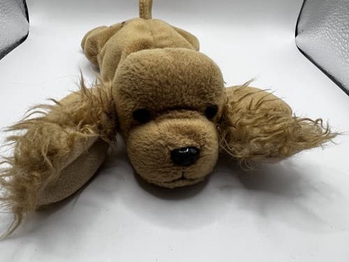 TY Beanie Baby Babies Stuffed Animal Plush Dog Spunky 1997 - Thumbnail 2