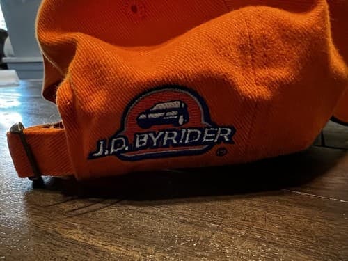 Tony Stewart & Other Unknown Autographed Hat Orange New NWT #20 Racing Nascar - Thumbnail 5