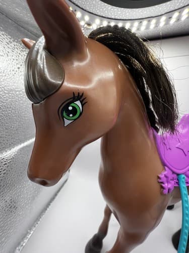 Barbie & Sisters Doll A Pony Tale Skipper Horse 2012 Mattel Purple Saddle - Thumbnail 6