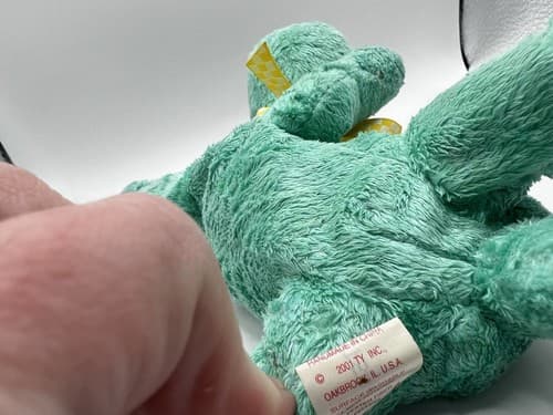 TY Beanie Baby Babies Stuffed Animal Plush Diddley 2001 - Thumbnail 10