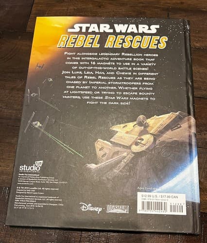 Star Wars Rebel Rescues: Magnetic Fun on Every Page by Star Wars: New - Thumbnail 8