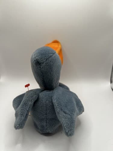 TY Beanie Baby Babies Stuffed Animal Plush Scoop Pelican 1996 - Thumbnail 4