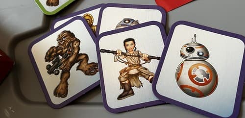 Star Wars Hands Down Card Board Spinner Game Disney Hasbro EUC Complete - Thumbnail 6