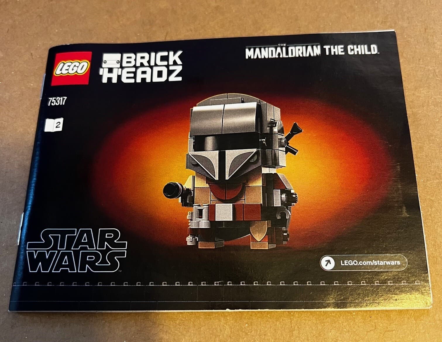 LEGO 75317 Star Wars Instruction Manual ONLY Mandalorian The Child Books 1 & 2 - Thumbnail 2