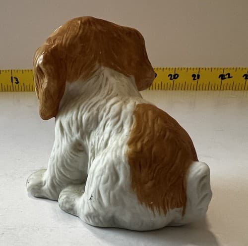 Homco Puppy Dog Figurine Cocker Spaniel Vintage 1407 Porcelain 3 in Vintage Cute - Thumbnail 5