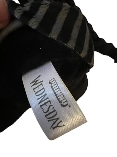 Kidrobot Plush NEW Wednesday Addams Family 8 In Phunny NWT Doll Stuffed Toy - Thumbnail 4