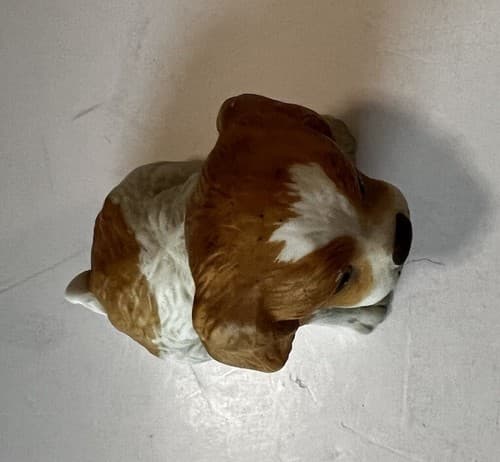 Homco Puppy Dog Figurine Cocker Spaniel Vintage 1407 Porcelain 3 in Vintage Cute - Thumbnail 11