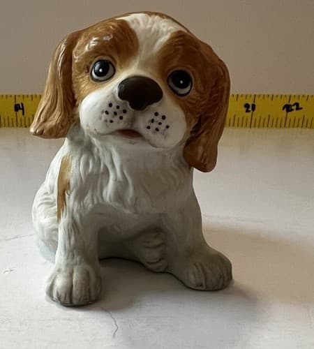 Homco Puppy Dog Figurine Cocker Spaniel Vintage 1407 Porcelain 3 in Vintage Cute - Thumbnail 10