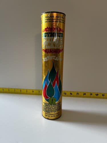 Vintage Seymour Color Flame Crystals Fireplace Campfire Vivid Colors - Thumbnail 3