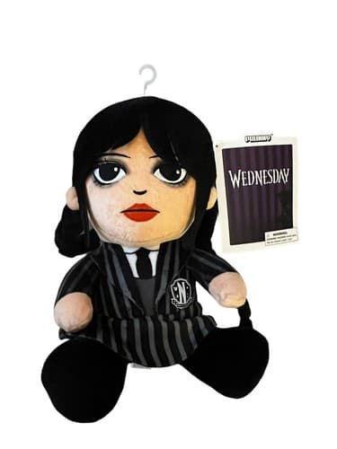 Kidrobot Plush NEW Wednesday Addams Family 8 In Phunny NWT Doll Stuffed Toy - Thumbnail 6