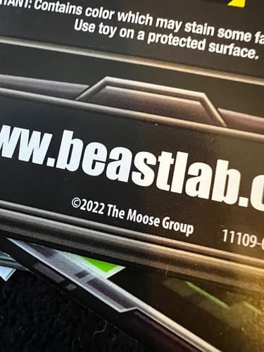 Beast Lab Creator Instructions Manual 3 Languages - Thumbnail 3