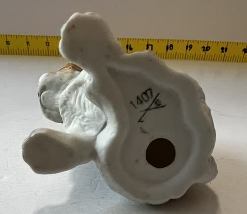 Homco Puppy Dog Figurine Cocker Spaniel Vintage 1407 Porcelain 3 in Vintage Cute - Thumbnail 14