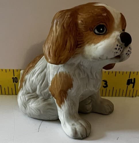 Homco Puppy Dog Figurine Cocker Spaniel Vintage 1407 Porcelain 3 in Vintage Cute - Thumbnail 15