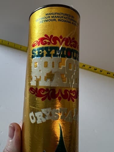 Vintage Seymour Color Flame Crystals Fireplace Campfire Vivid Colors - Thumbnail 6
