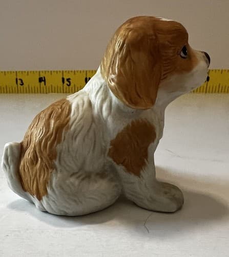 Homco Puppy Dog Figurine Cocker Spaniel Vintage 1407 Porcelain 3 in Vintage Cute - Thumbnail 8