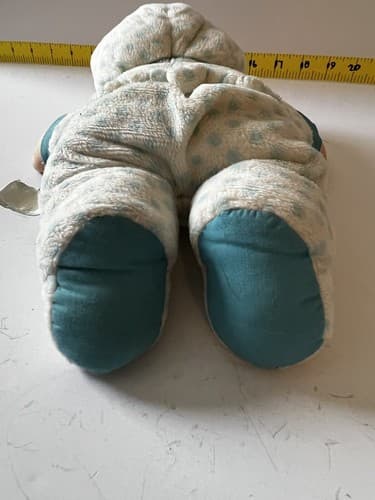 Cabbage Patch Babyland Exclusive Baby Boy Vintage 1988 Xavier Roberts Blue Polka - Thumbnail 8