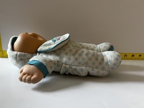 Cabbage Patch Babyland Exclusive Baby Boy Vintage 1988 Xavier Roberts Blue Polka - Thumbnail 11