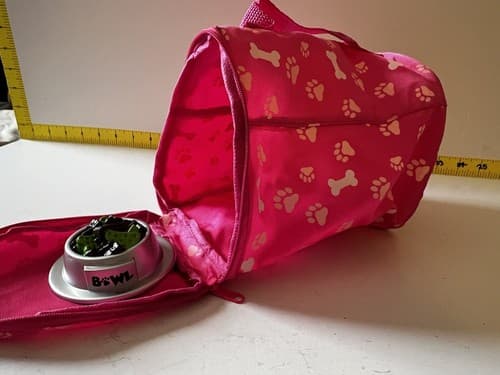 Click N' Play Toy Puppy Set for Kids Dog Carrier & Food Bowl 2-piece Set - Thumbnail 7