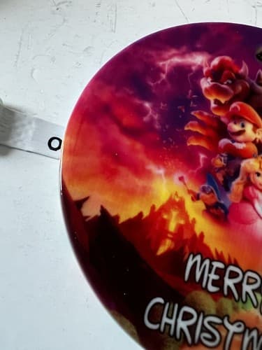 Nintendo Super Mario Colorful Porcelain Christmas Ornament - Thumbnail 6
