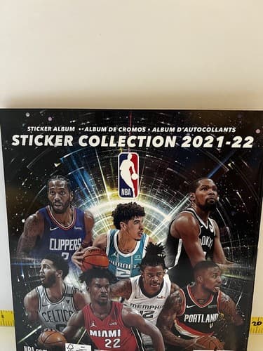 2021 2022 Panini NBA Basketball Sticker Set Album NEW UNUSED - Thumbnail 3