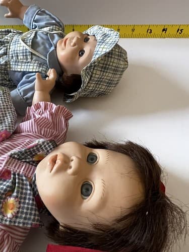 My Pals Collection Gigo Dolls 11" each Lot of 2 Vintage Boy & Girl Twins Set - Thumbnail 6