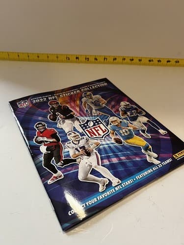 Panini NFL Football Sticker Card Album 2022 Out of Print NEW UNUSED - Thumbnail 3