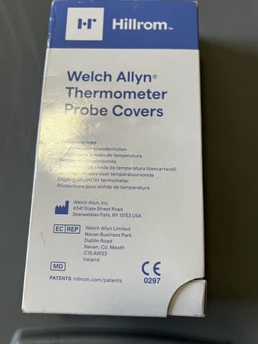 Welch Allyn Hillrom Thermometer Probe Covers 250 Pc Box - Thumbnail 5