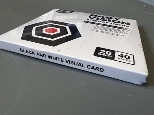 Baby Vision Trigger Cards Visual Stimulation Brain Development High Contrast - Thumbnail 3