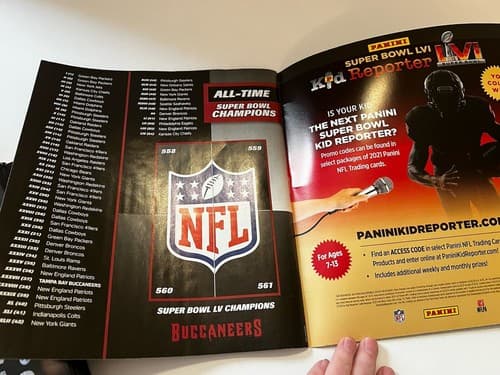 2021 Panini NFL Soft Cover Sticker Collection Album Book NEW UNUSED OUT OF PRINT - Thumbnail 4