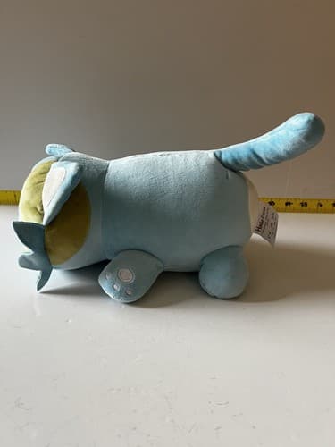 Me Meow Cat Plush Cute Anime Kitten Blue Yellow Sun Toy Stuffed Animal New K-pop - Thumbnail 3