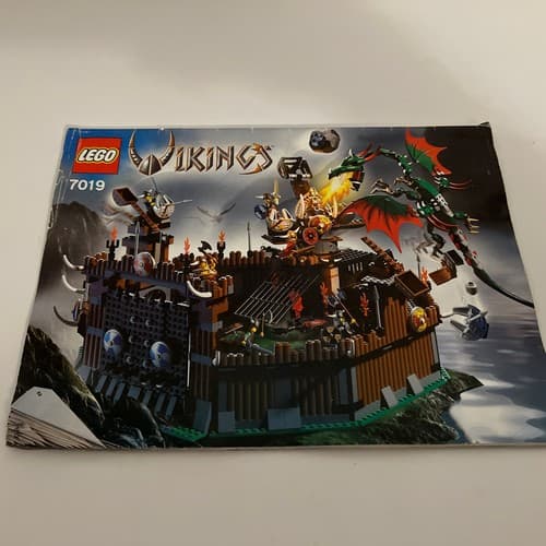 LEGO Viking Instructions 7019 FORTRESS Instructions FAFNIR DRAGON MANUAL ONLY - Thumbnail 15