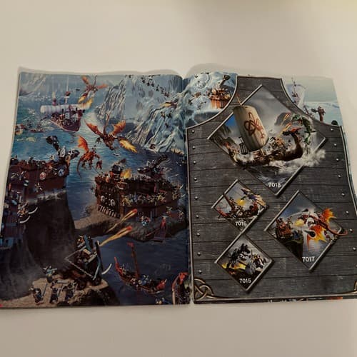 LEGO Viking Instructions 7019 FORTRESS Instructions FAFNIR DRAGON MANUAL ONLY - Thumbnail 14
