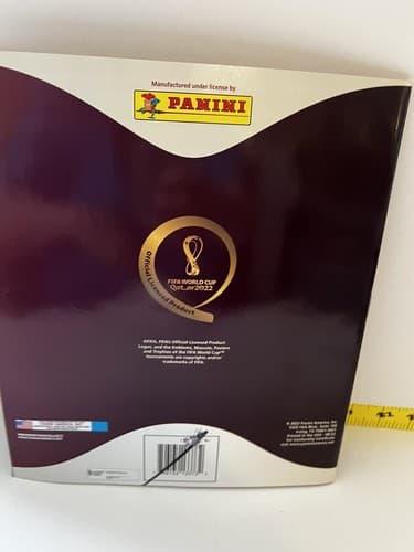 Official Panini FIFA World Cup 2022 Qatar Soccer Soft Cover Sticker Album NEW - Thumbnail 2