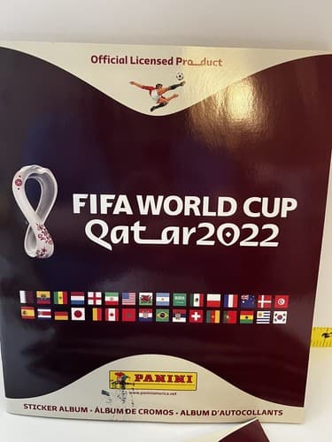 Official Panini FIFA World Cup 2022 Qatar Soccer Soft Cover Sticker Album NEW - Thumbnail 5